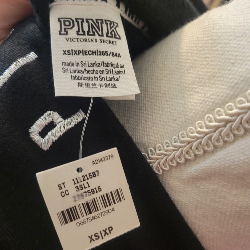 VS PINK WATERCOLOR BLING HOODIE - Picture 9 of 10